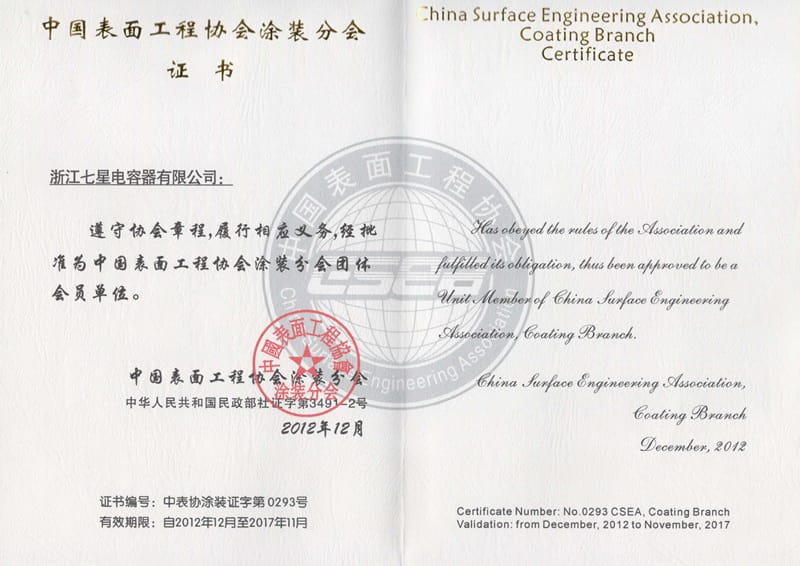 China Surface Engineering Association